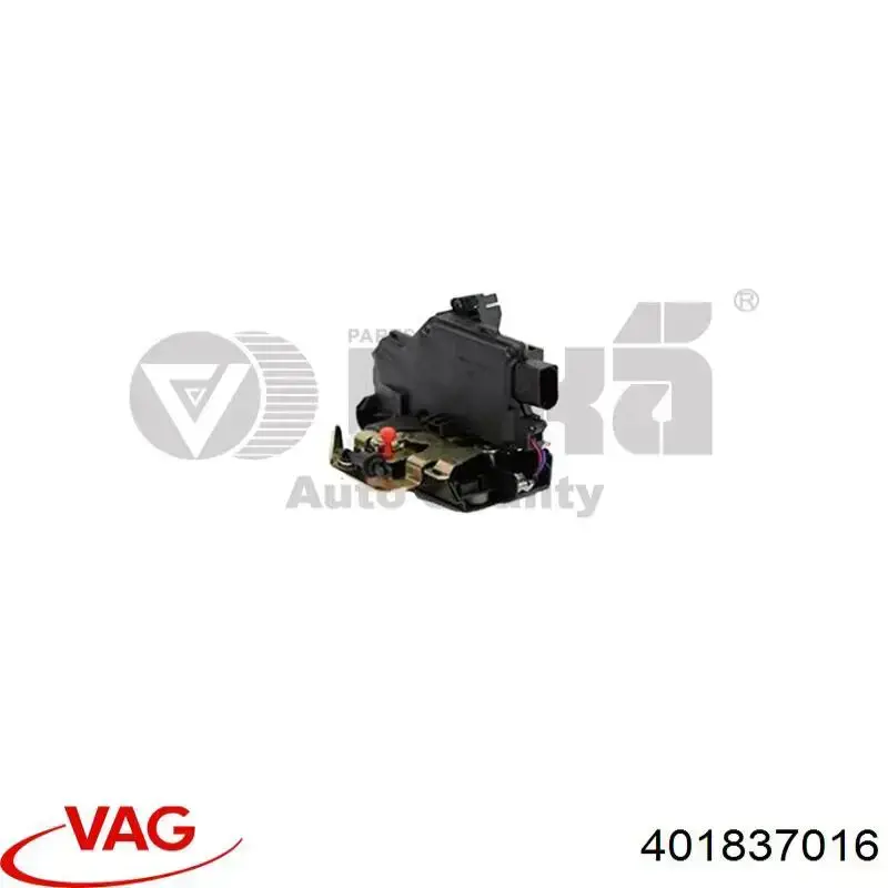 Cerradura de puerta delantera derecha 401837016 VAG