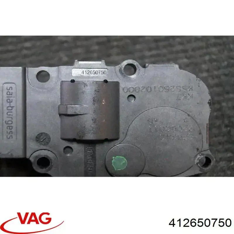 Actuador de compuerta de la calefacción 412650750 VAG