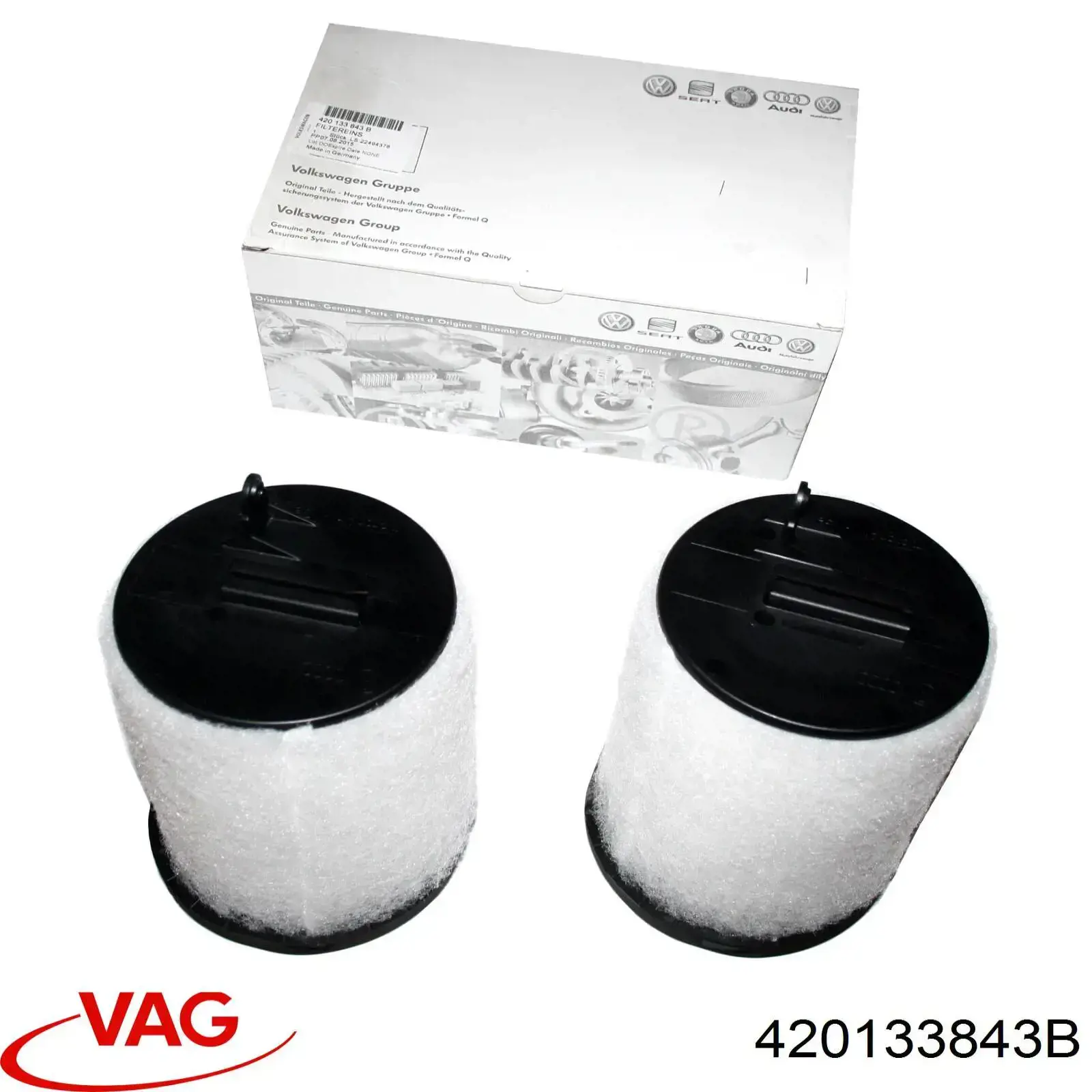 Filtro de aire 420133843B VAG