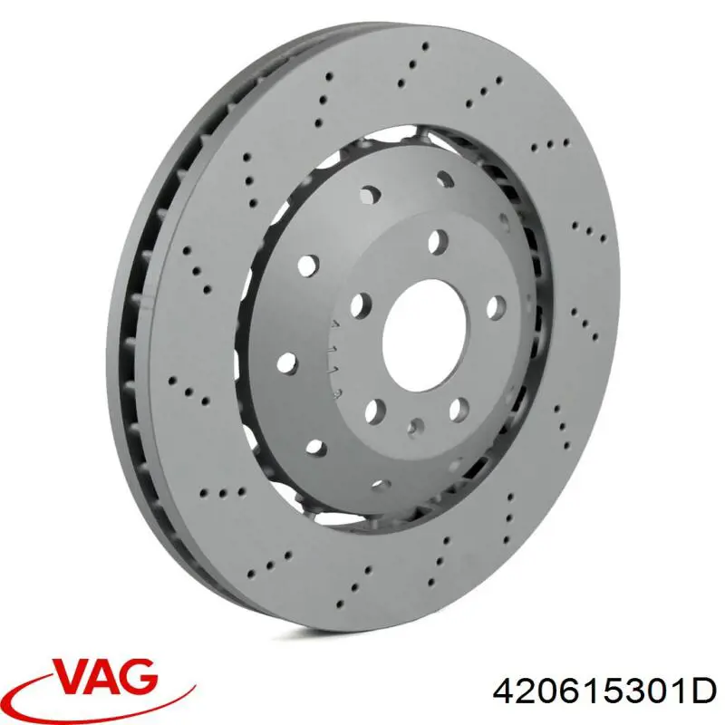 Comprar 420615301D VAG Freno de disco delantero