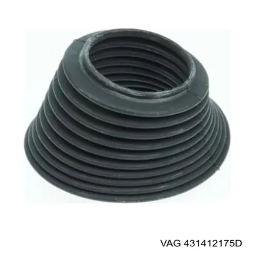Fuelle, amortiguador delantero 431412175D VAG