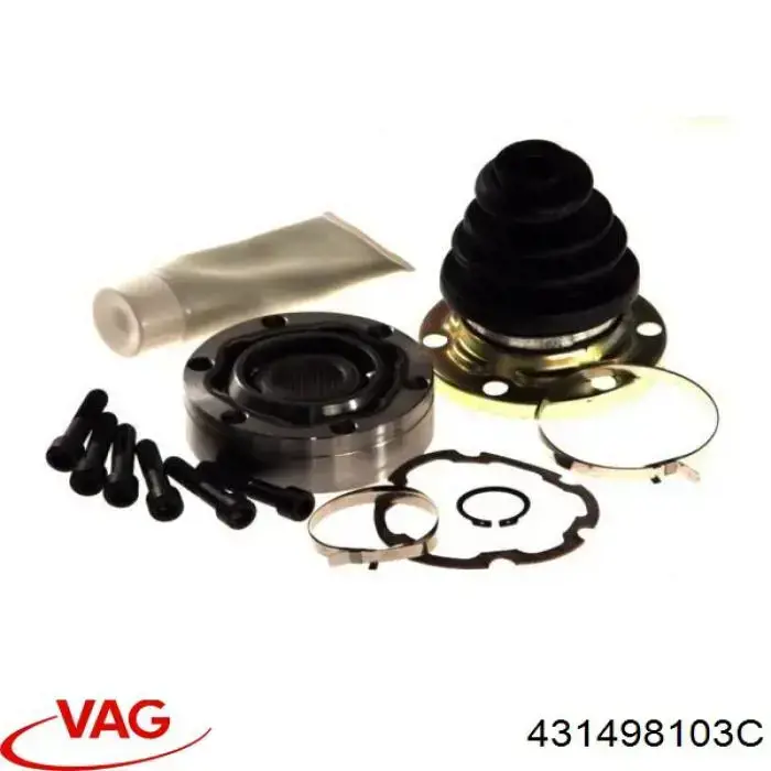 Juego de articulación, árbol de transmisión, interior delantera VAG 431498103C