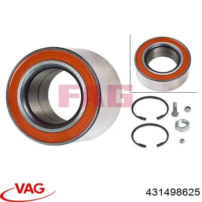 Comprar 431498625 VAG Cojinete de cubo delantero/trasero