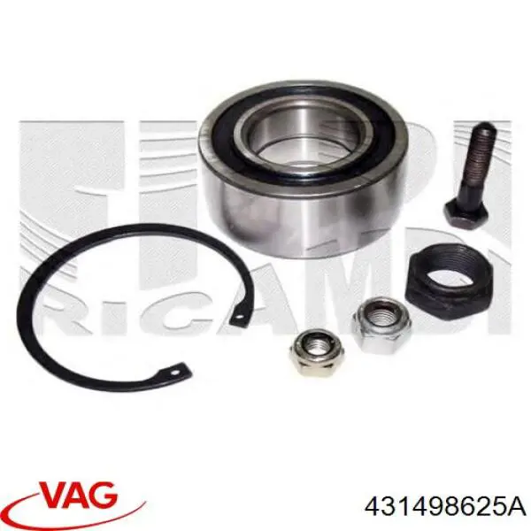 431498625A VAG cojinete de rueda delantero/trasero exterior