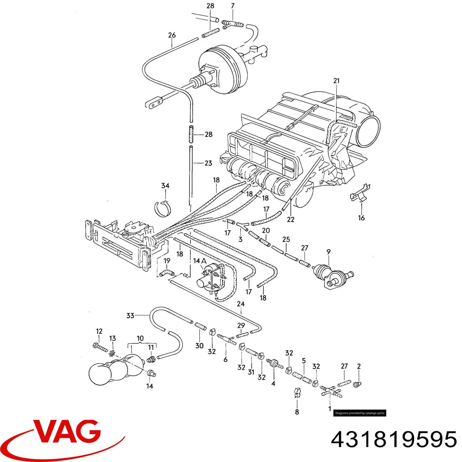  VAG 431819595 precio, desde 12,01 EUR