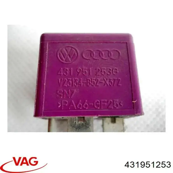 MR84 Mahle Original Relé de ventilador de aire acondicionado