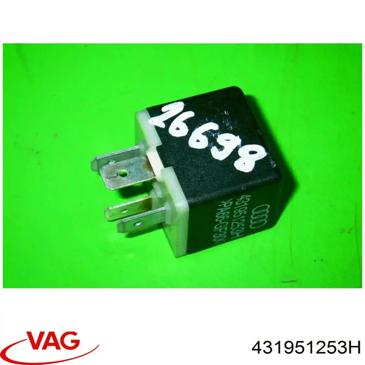 Rele ventilador habitaculo VAG 431951253H precio, desde 5,83 EUR