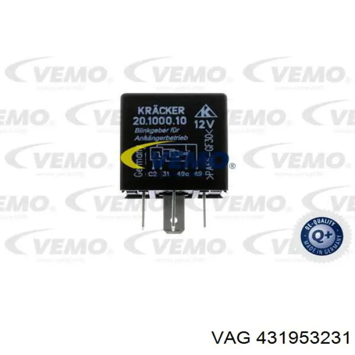 431953231 VAG Intermitente de espejo