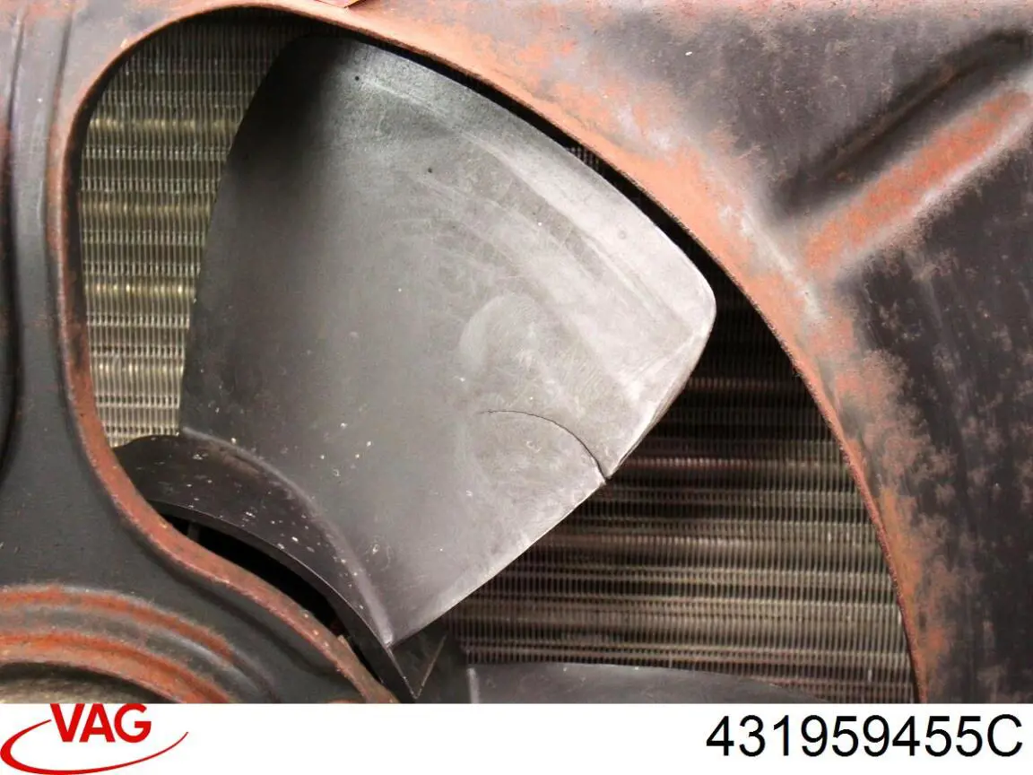 Ventilador (rodete +motor) refrigeración del motor con electromotor completo Volkswagen Passat 3A5, 351, 315