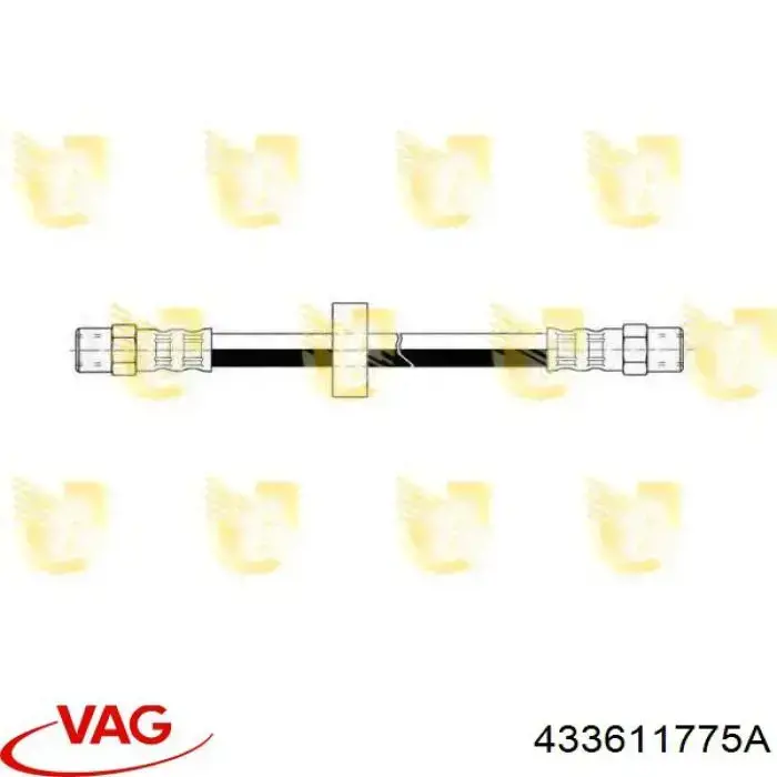 Comprar 433611775A VAG Latiguillo de freno trasero