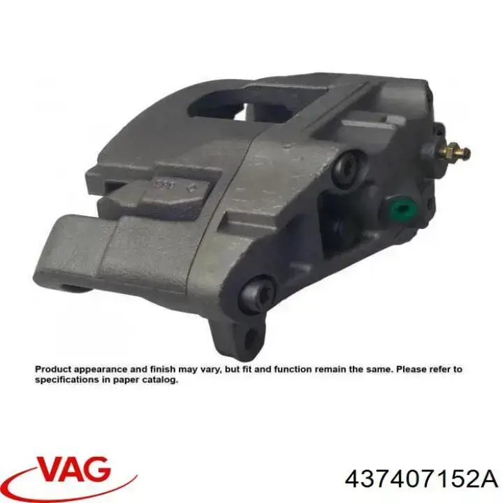 Brazo inferior derecho de la suspensión delantera 437407152A VAG
