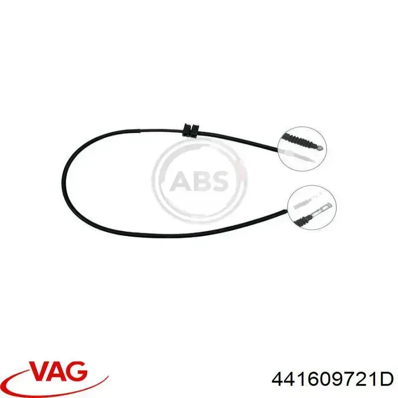 Cable de freno de mano trasero izquierdo VAG 441609721D
