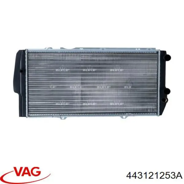 443121253A VAG radiador refrigeración del motor