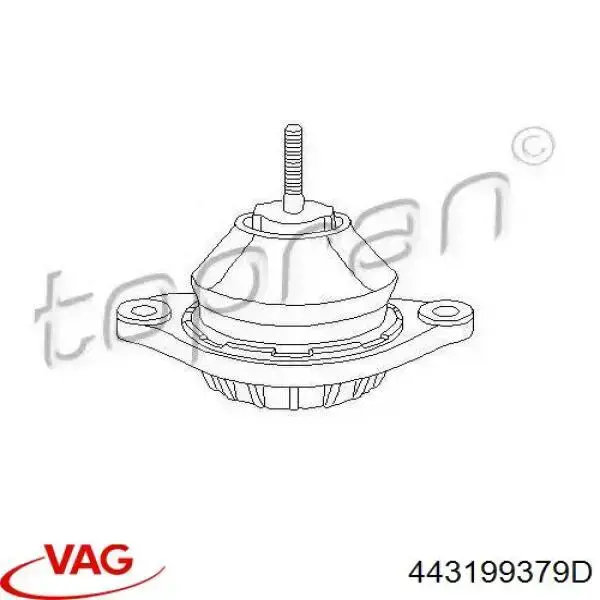 Soporte del motor izquierdo/derecho VAG 443199379D precio, desde 27,92 EUR
