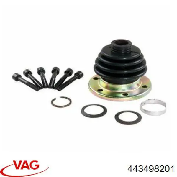 Fuelle interior de junta homocinética del semieje trasero VAG 443498201 precio, desde 9,74 EUR