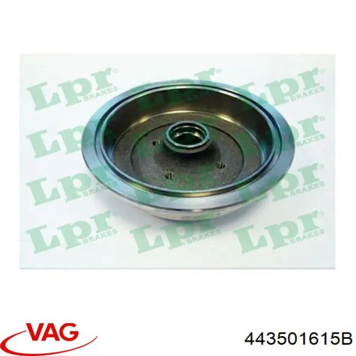 Tambor de freno trasero para Audi 100 44, 44Q
