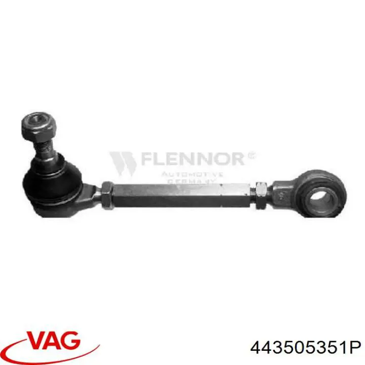 Brazo superior izquierdo de la suspensión trasera VAG 443505351P precio, desde 31,28 EUR