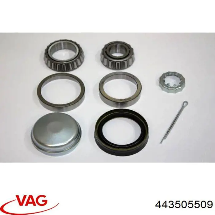 Cojinete exterior de rueda trasera 443505509 VAG