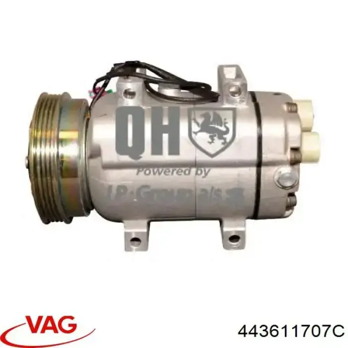 Latiguillos de freno delantero 443611707C VAG