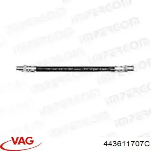Comprar 443611707C VAG Latiguillos de freno delantero
