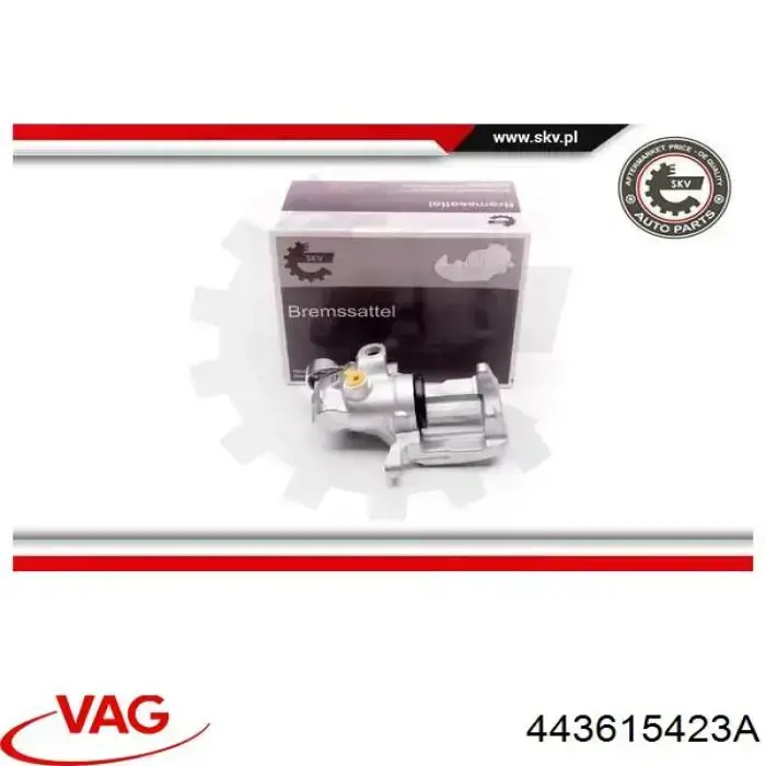 Comprar 443615423A VAG Pinza de freno trasera izquierda