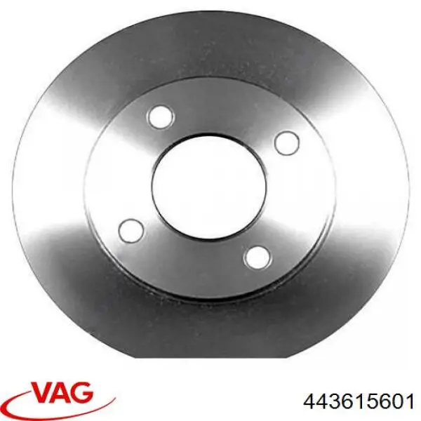 Disco de freno trasero VAG 443615601 precio, desde 23,68 EUR