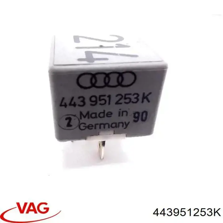 Relé de ventilador VAG 443951253K