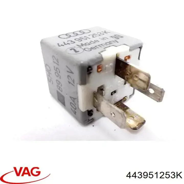 443951253K VAG Relé de ventilador de aire acondicionado