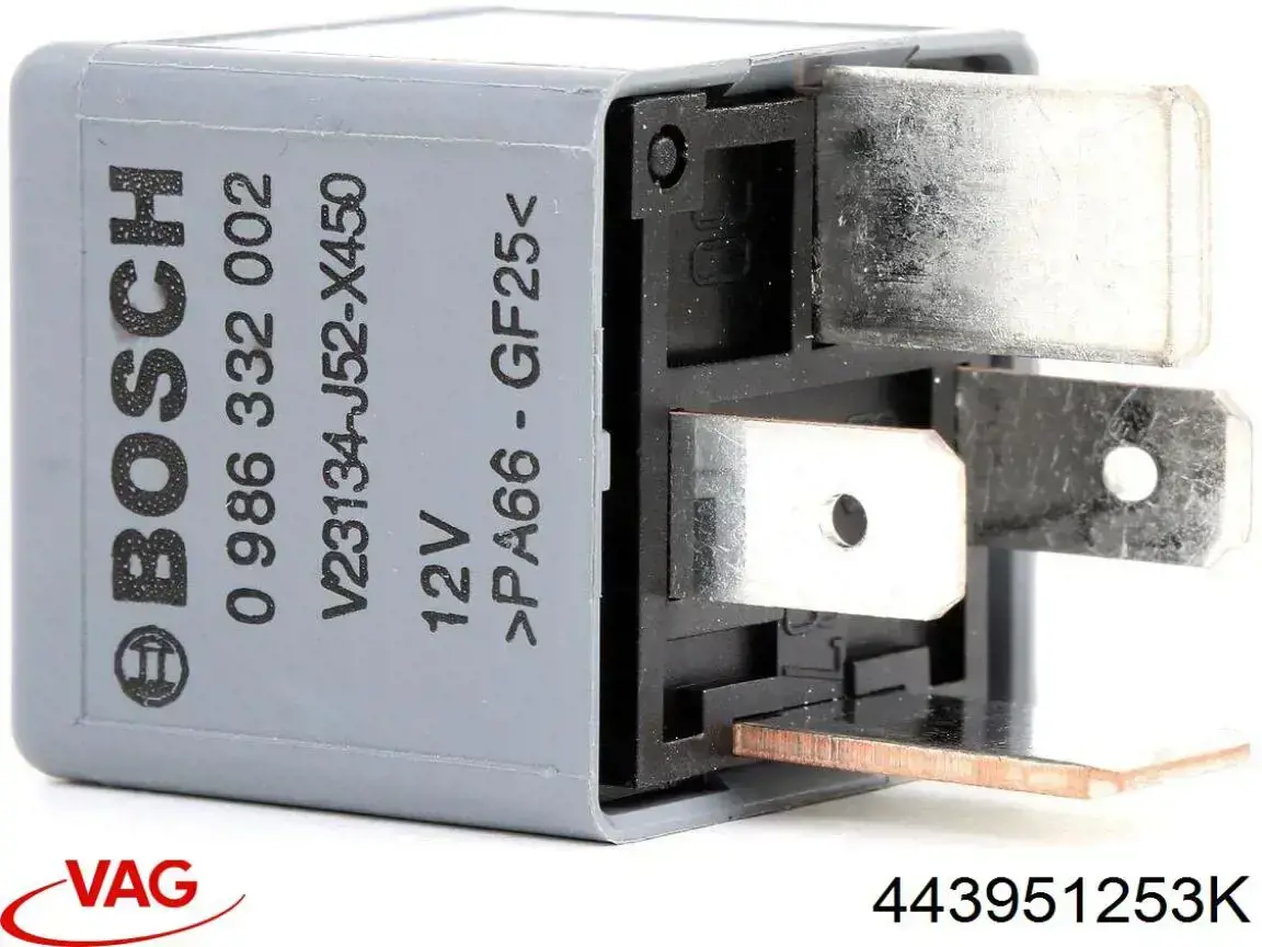 Relé ventilador 443951253K VAG