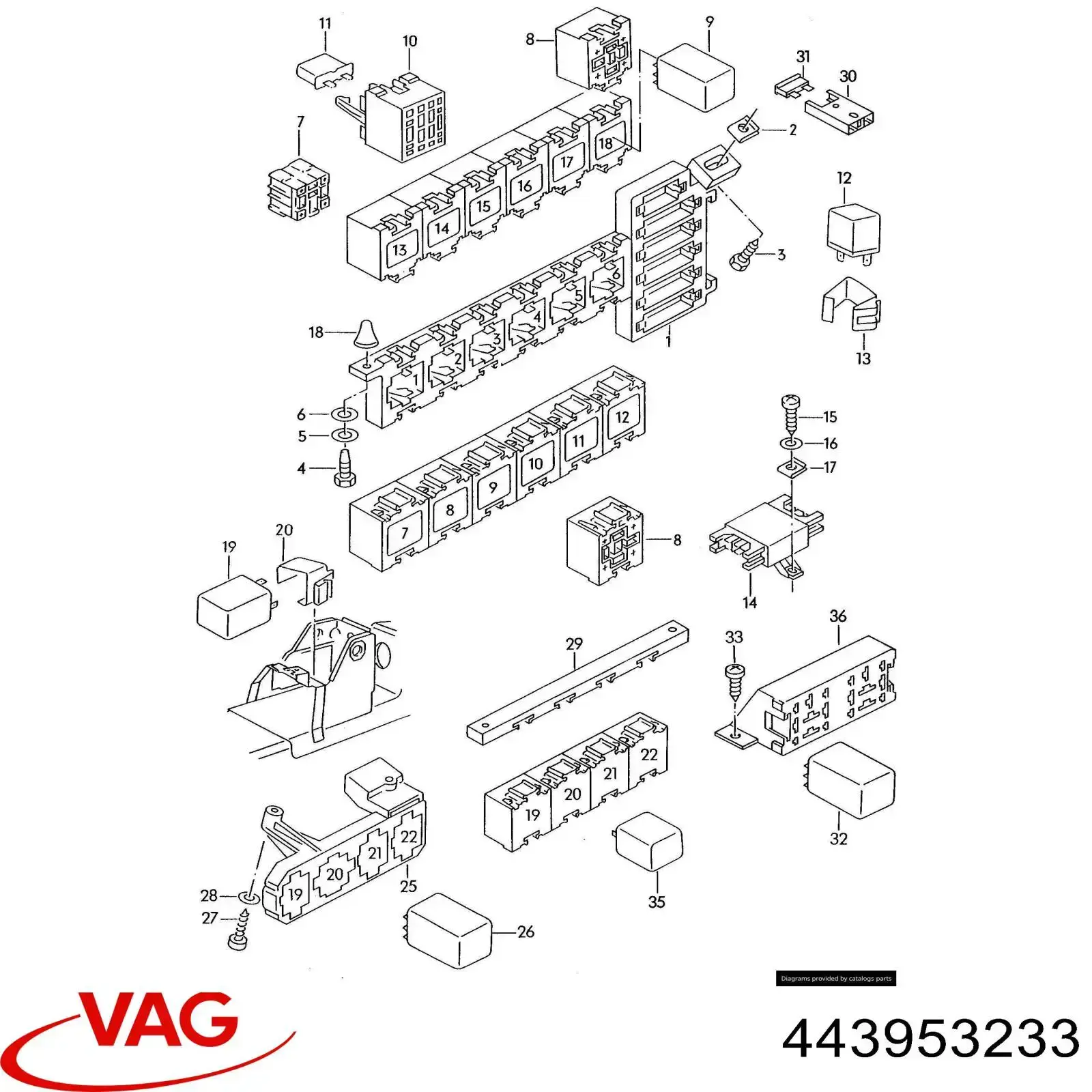 Comprar 443953233 VAG 