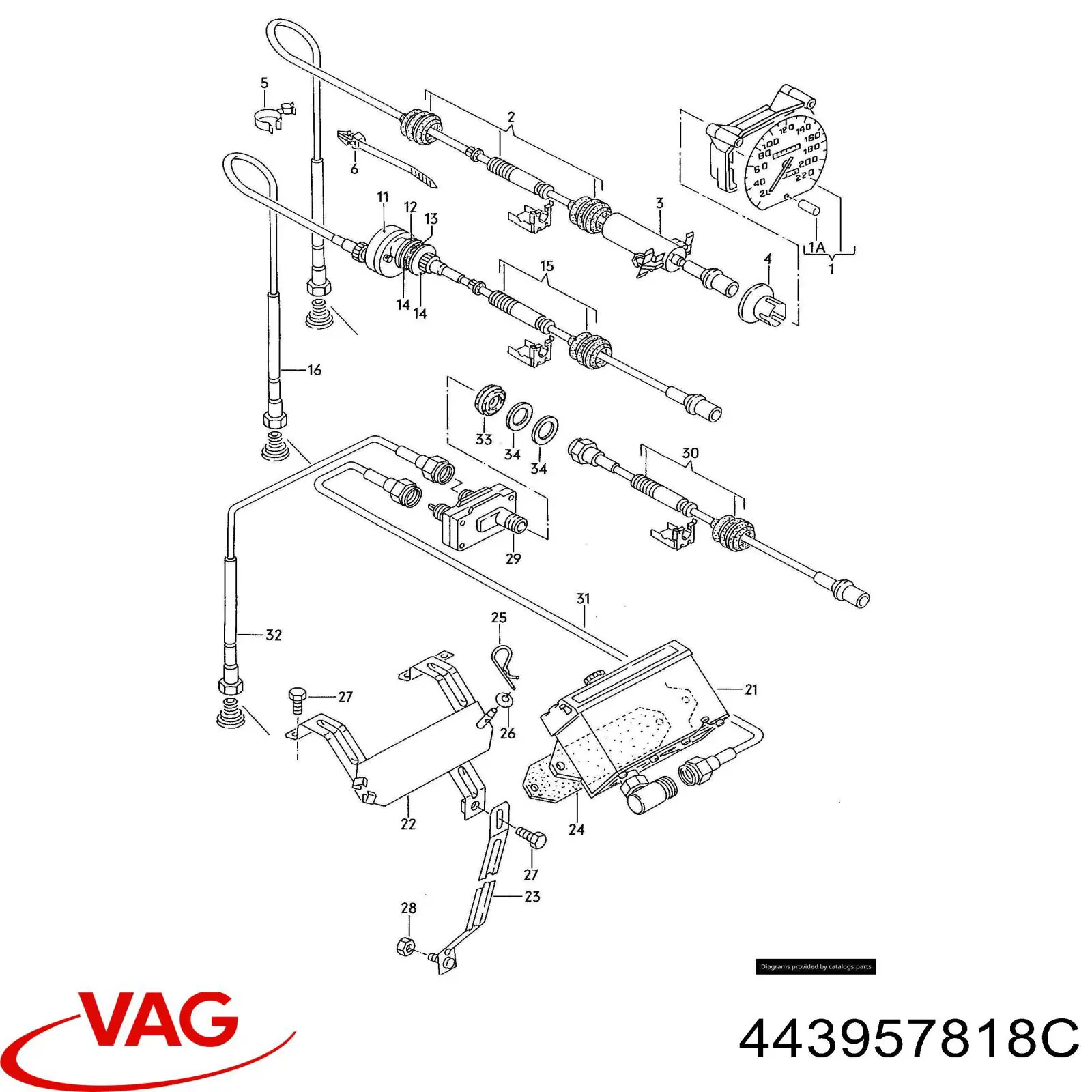  VAG 443957818C precio, desde 3,09 EUR