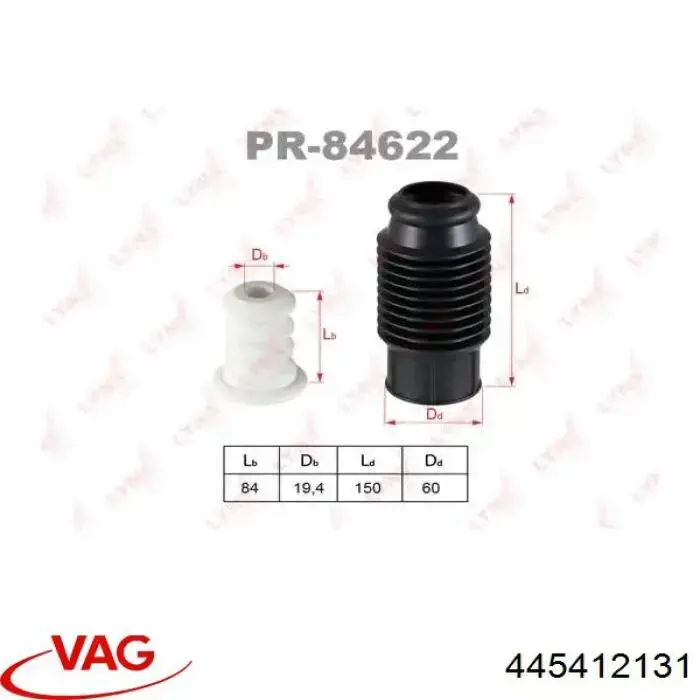 Tope de amortiguador delantero VAG 445412131 precio, desde 9,51 EUR