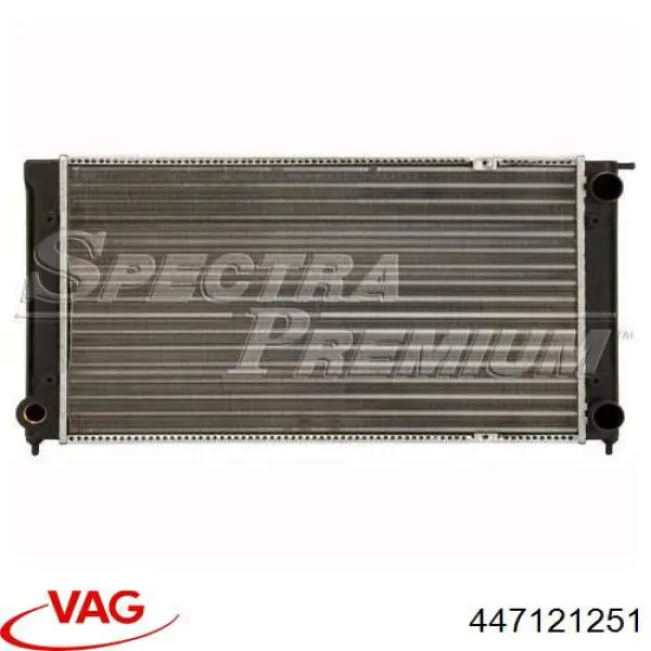 447121251 VAG radiador refrigeración del motor