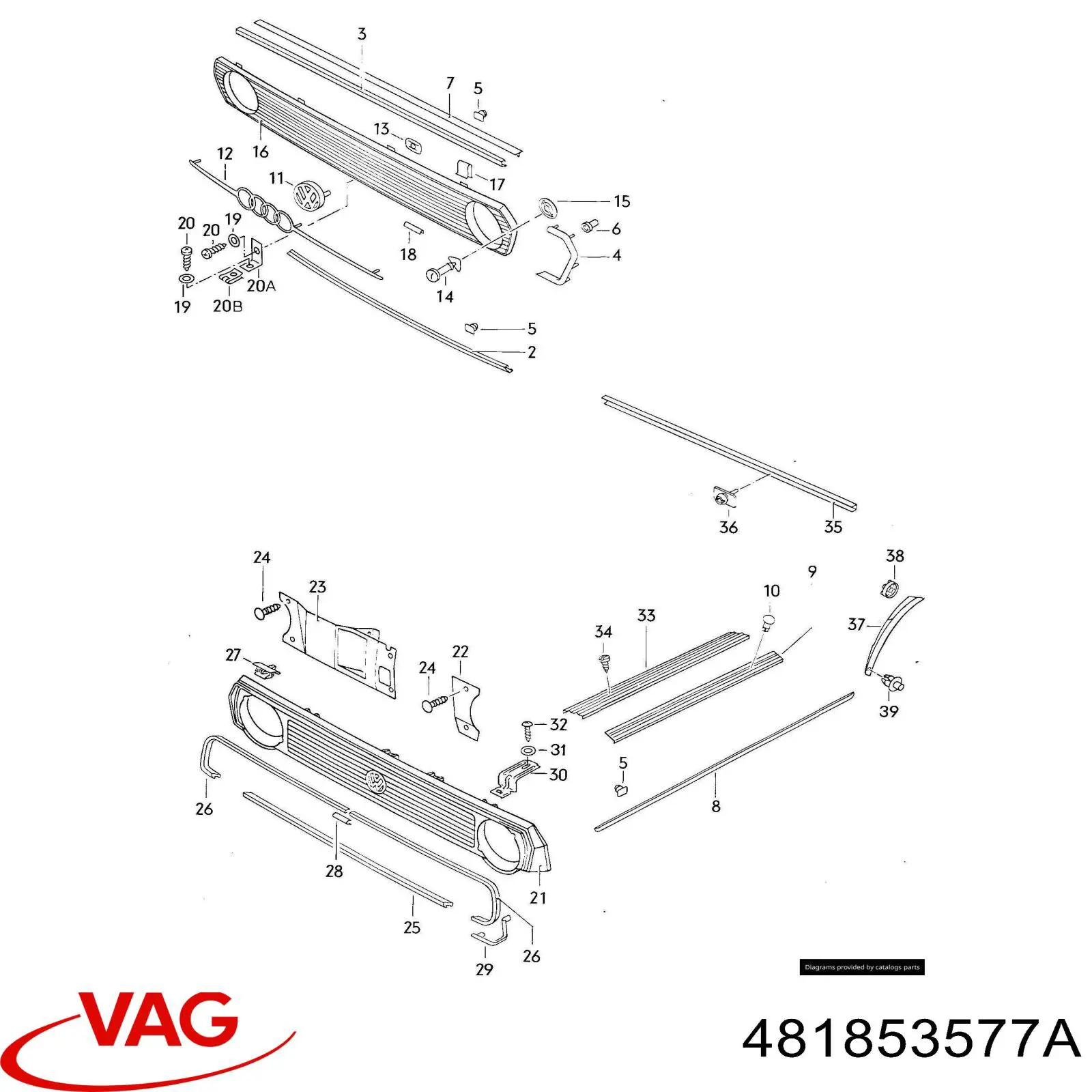  VAG 481853577A precio, desde 2,18 EUR
