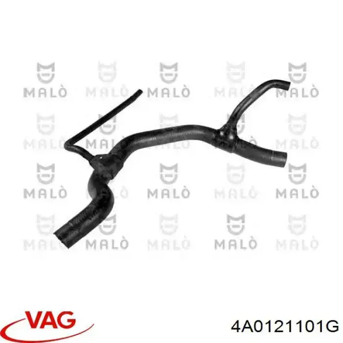 4A0121101G VAG Manguera superior del radiador