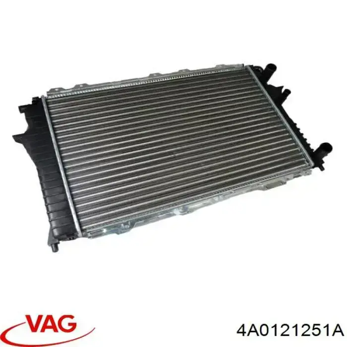 4A0121251A VAG radiador