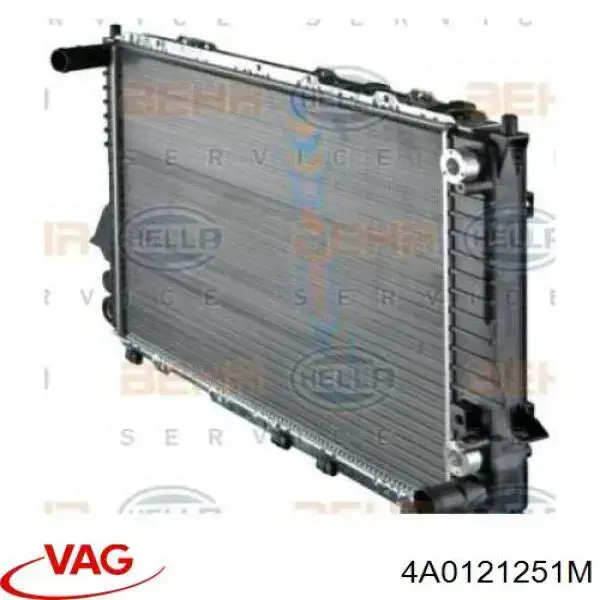 Água radiador VAG 4A0121251M precio, desde 89,21 EUR