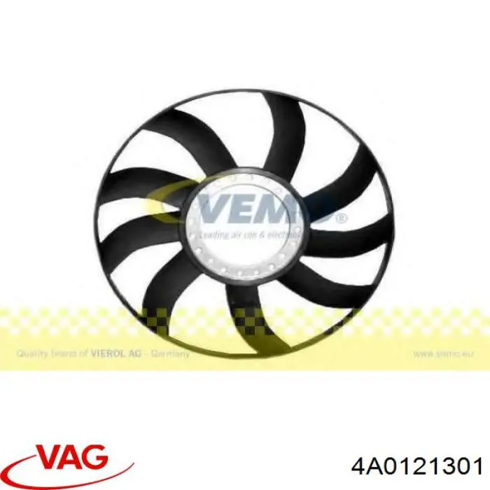 Ventilador del radiador VAG 4A0121301 precio, desde 30,61 EUR
