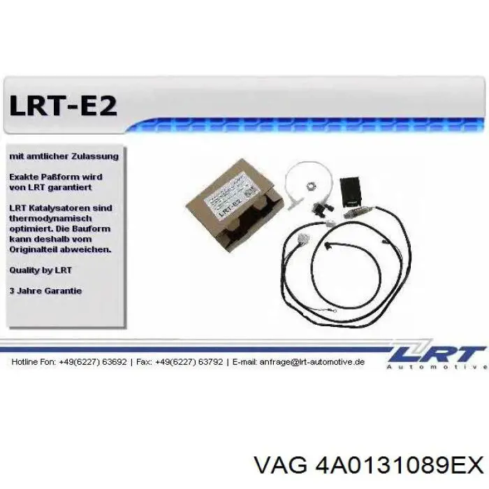 Catalizador VAG 4A0131089CX precio, desde 170,33 EUR