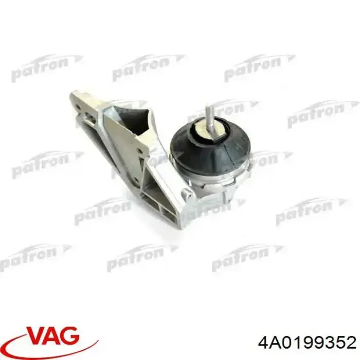 Soporte de motor derecho 4A0199352 VAG
