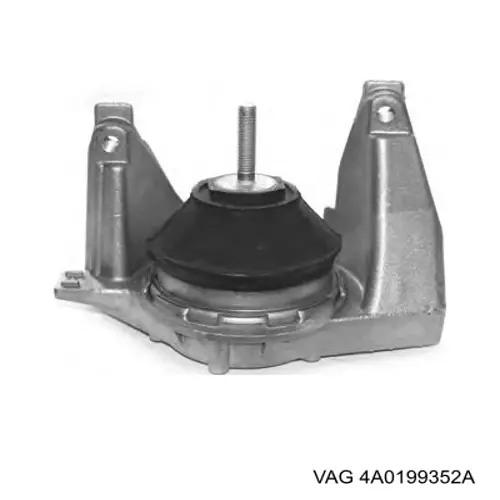 Soporte de motor derecho 4A0199352A VAG
