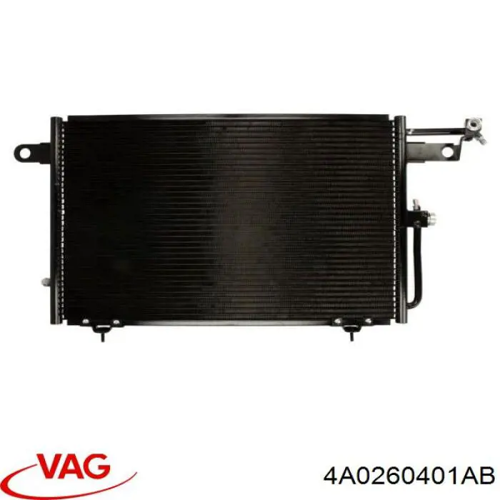 Condensador aire acondicionado 4A0260401AB VAG