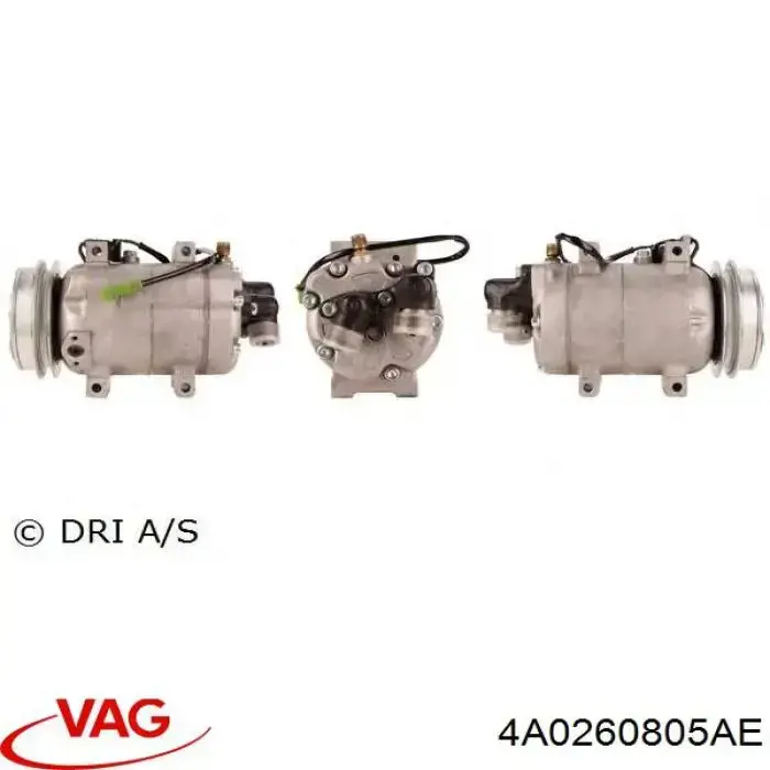 4A0260805AE VAG compresor de aire acondicionado