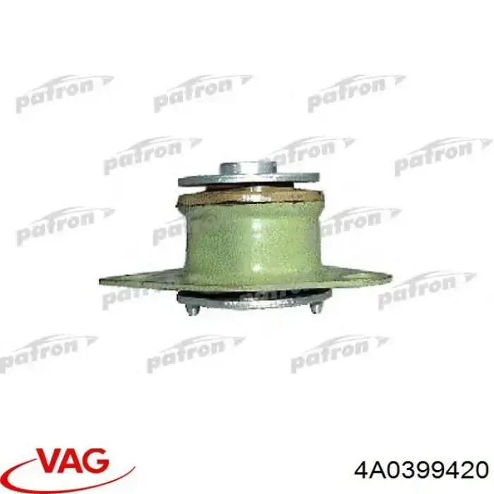 Buje silencioso del subchasis delantero 4A0399420 VAG