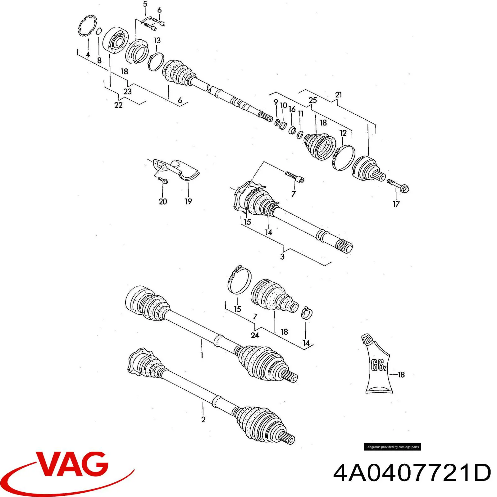  VAG 4A0407721D precio, desde  
