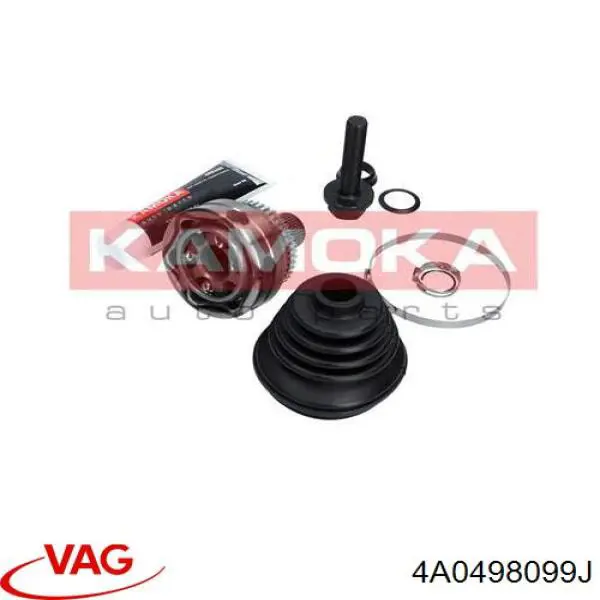 Junta homocinética exterior delantera VAG 4A0498099J