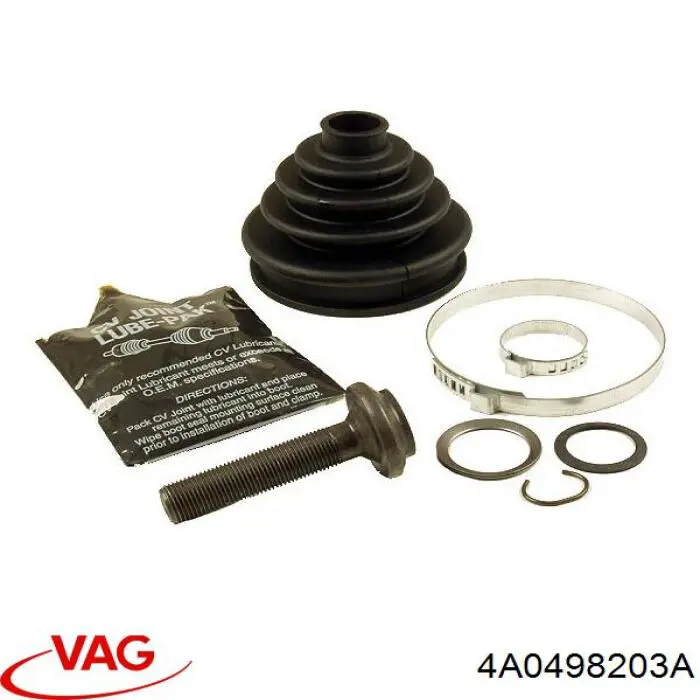 4A0498203A VAG Fuelle transmisión delantero exterior