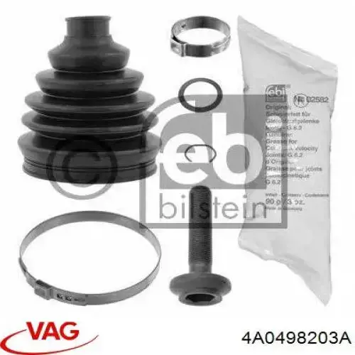 Comprar 4A0498203A VAG Fuelle de palier delantero exterior