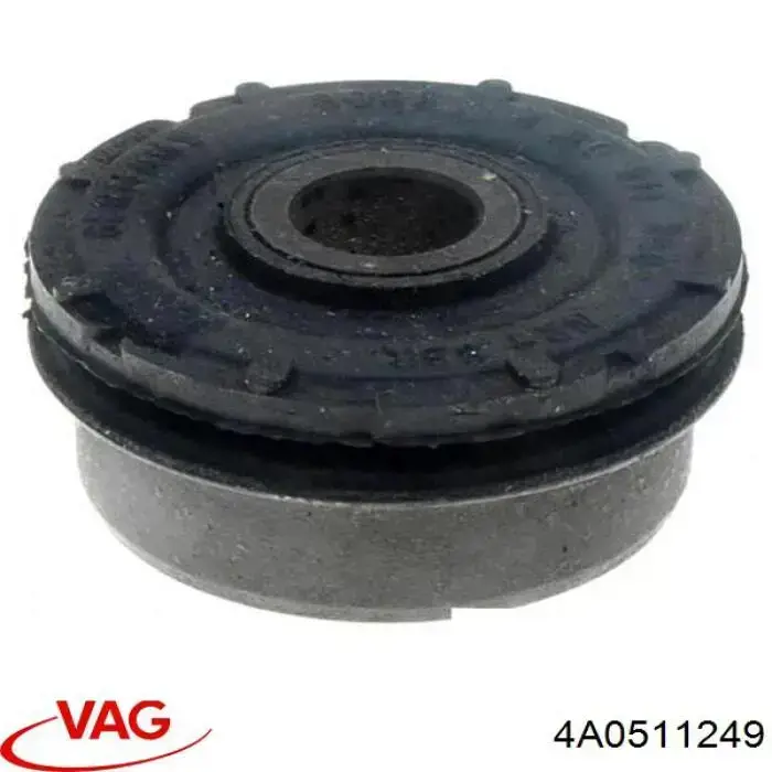4A0511249 VAG Buje delantero del brazo longitudinal trasero