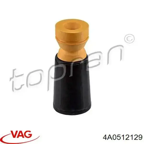 Comprar 4A0512129 VAG Tope de amortiguador trasero y guardapolvo